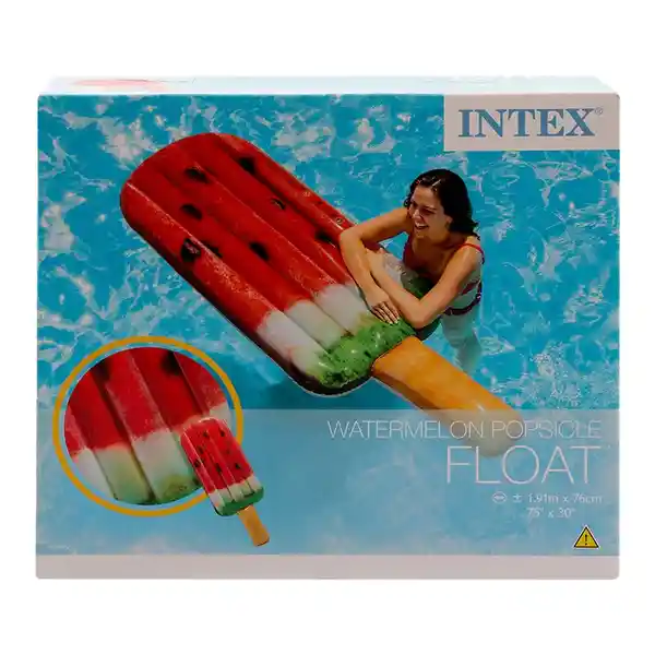 Intex Inflable Montable 58751 Paleta Sandia 191 x 76 cm