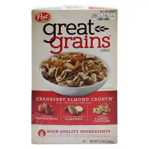 Post Cereal Gg Cranberry Almond