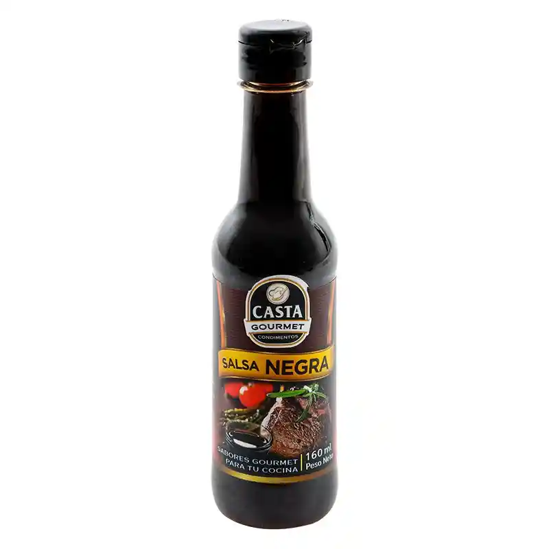 Casta Salsa Negra Humo 160 mL