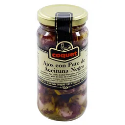 Coquet Ajos Con Pate De Aceituna Negra