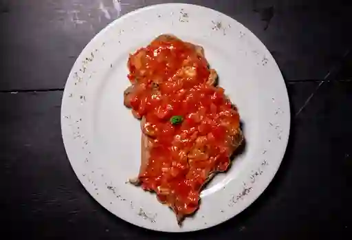 Sobrebarriga en Salsa Criolla