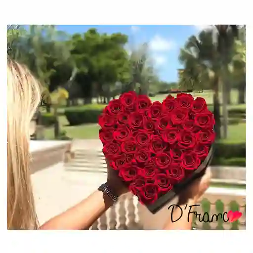 Caja Corazon de Lujo 