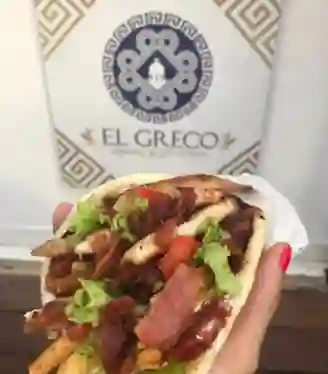 Gyros Pollo y Tocineta