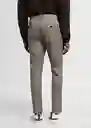 Pantalón París Beige Talla 36 Hombre Mango
