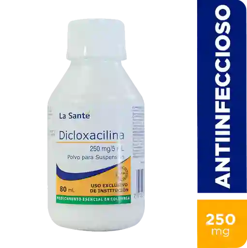 Dicloxacilina La Santé (250 Mg)