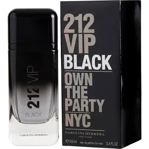 Carolina Herrera 212 Vip Black 100 Ml. Edp Para Hombre 100% Original