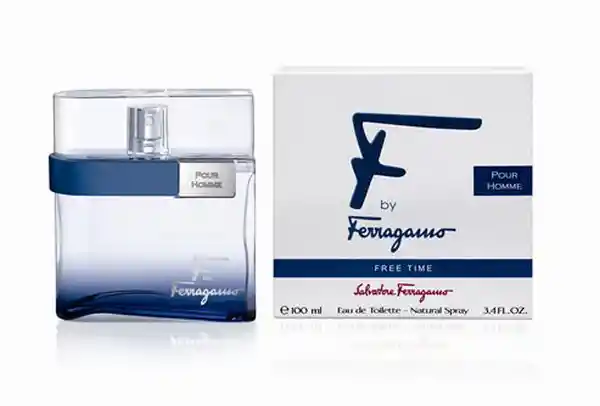 Salvatore Ferragamo F By Ferragamo Free Time 100 Ml. Edt Para Hombre 100% Original