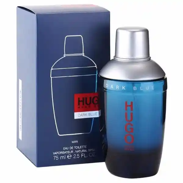 Hugo Boss Dark Blue 75 Ml. Edt Para Hombre 100% Original