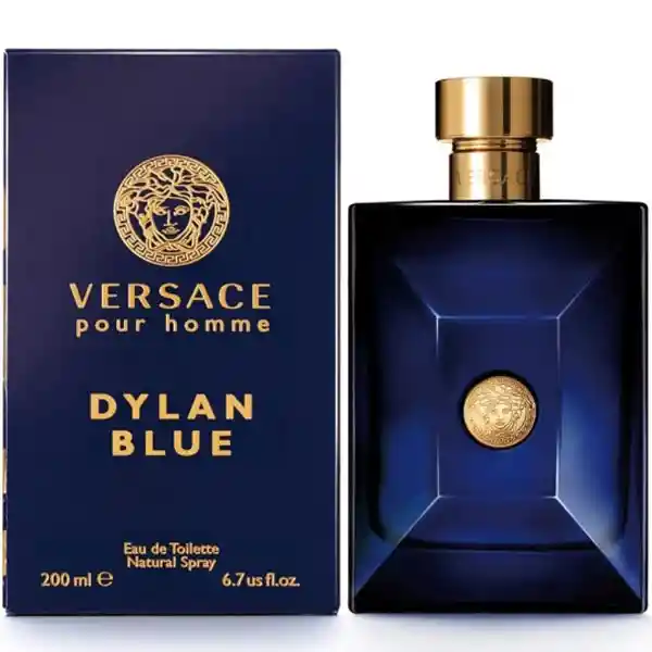 Versace Dylan Blue 200 Ml. Edt Para Hombre 100% Original