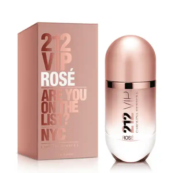 Carolina Herrera 212 Vip Rosé 80 Ml. Edp Para Mujer 100% Original