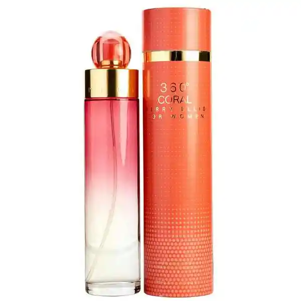 Perry Ellis 360 Coral 200 Ml Edp Para Mujer 100% Original