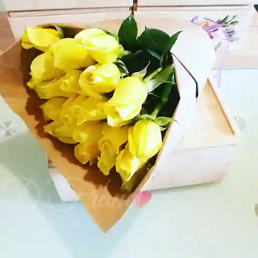 Bouquet De Rosas Amarillas