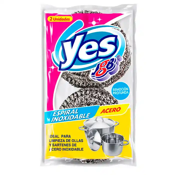 Yes Espiral Inoxidable En Acero