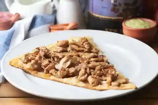 Pizza de Pollo con Champiñones Personal