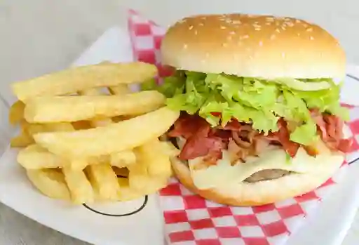 Hamburguesa de Carne Sencilla