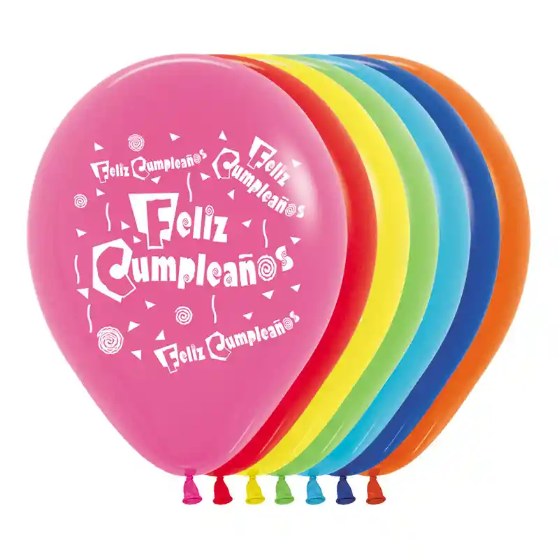 Globo R12 FC impreso Surtido x 12