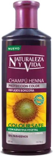Shampoo Colorsafe Linea Color borgoña