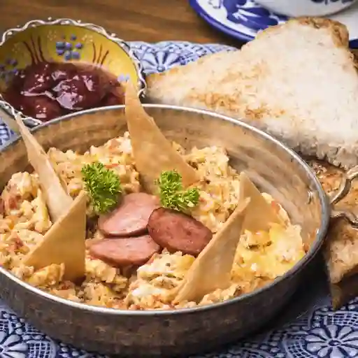 Menemen-Huevos Revueltos Turcos