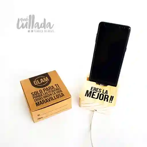 Soporte glam - soporte de celular funcional