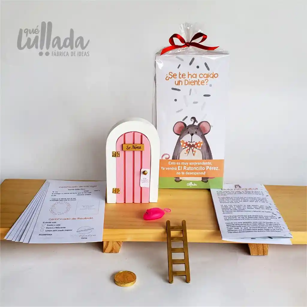 Kit del ratón pérez - rosada
