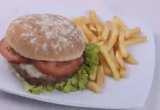 Hamburguesa Doble Pollo