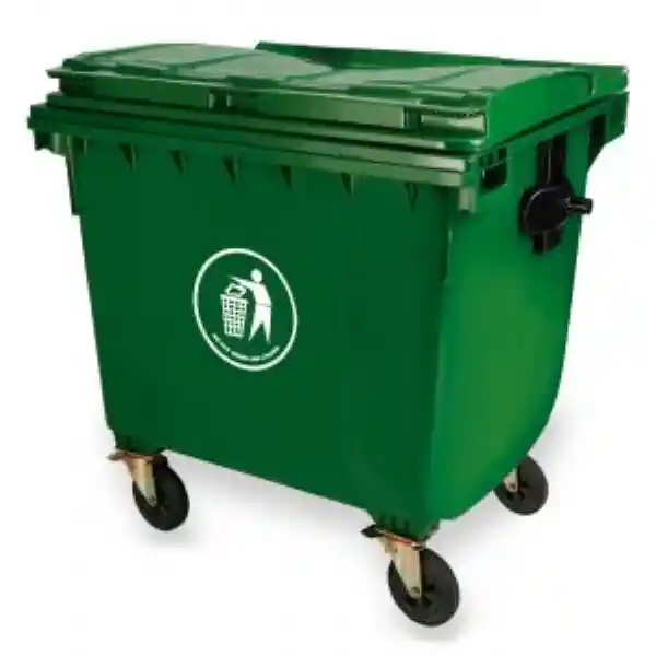 Contenedor 4 Llantas X 1100 Lts