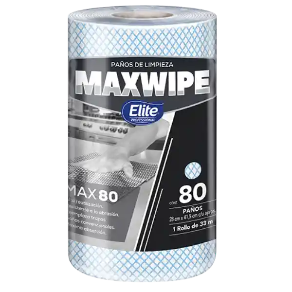 Maxwipe 80 Azul X 80 Paños