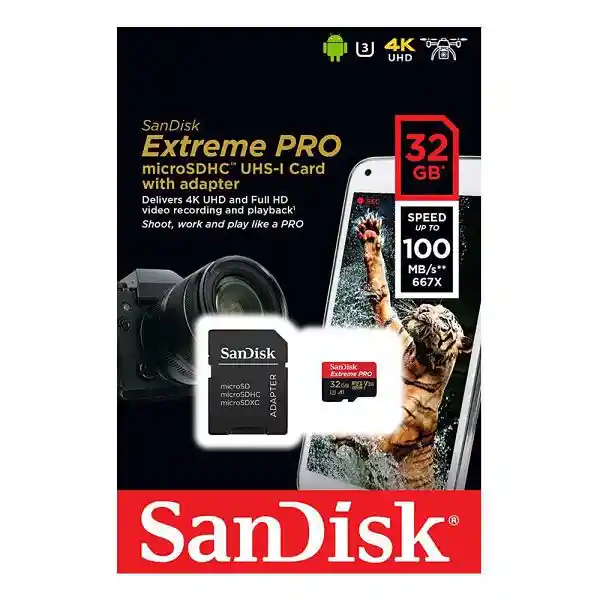 Xtreme Memoria Micro Sd 32Gb E Pro