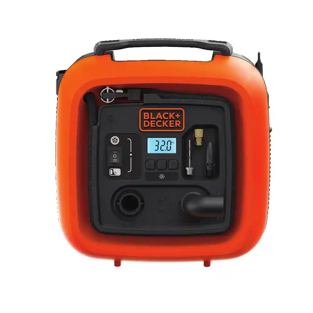 Inflador Multiuso Black+decker 160 Psi 8 Amps