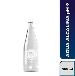 Ph Plus + Agua Alcalina Potable Tratada Vidrio