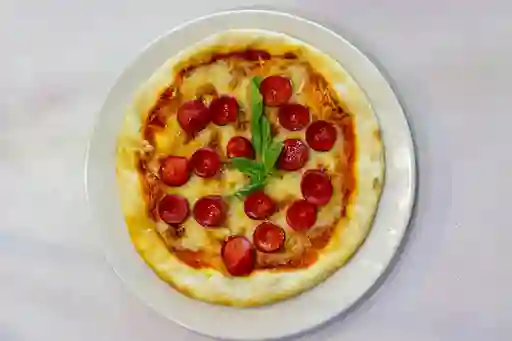 Pizza de Chorizo con Queso