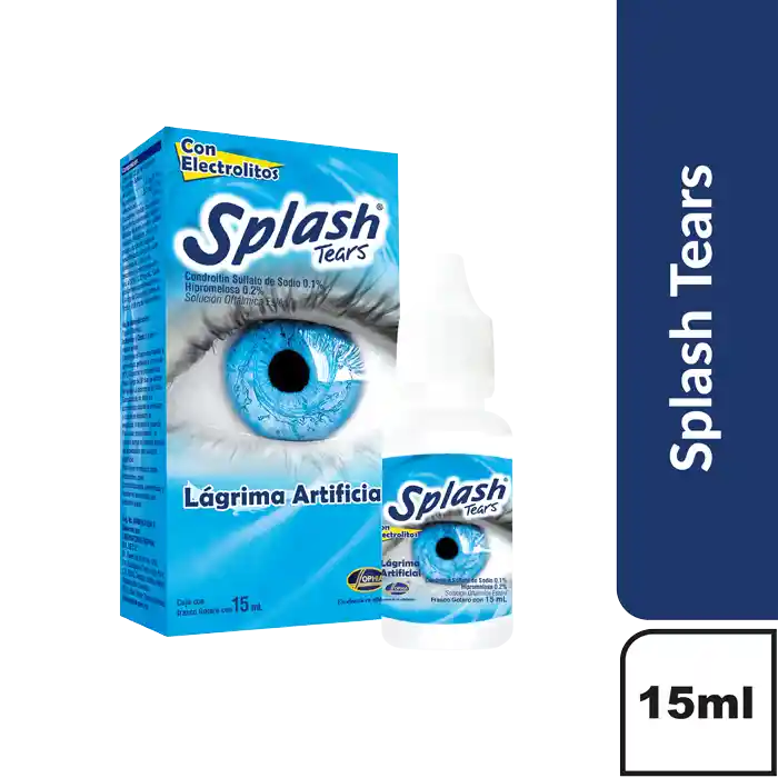 Splash Tears Solución Oftálmica (0.1 %/0.2 %) 