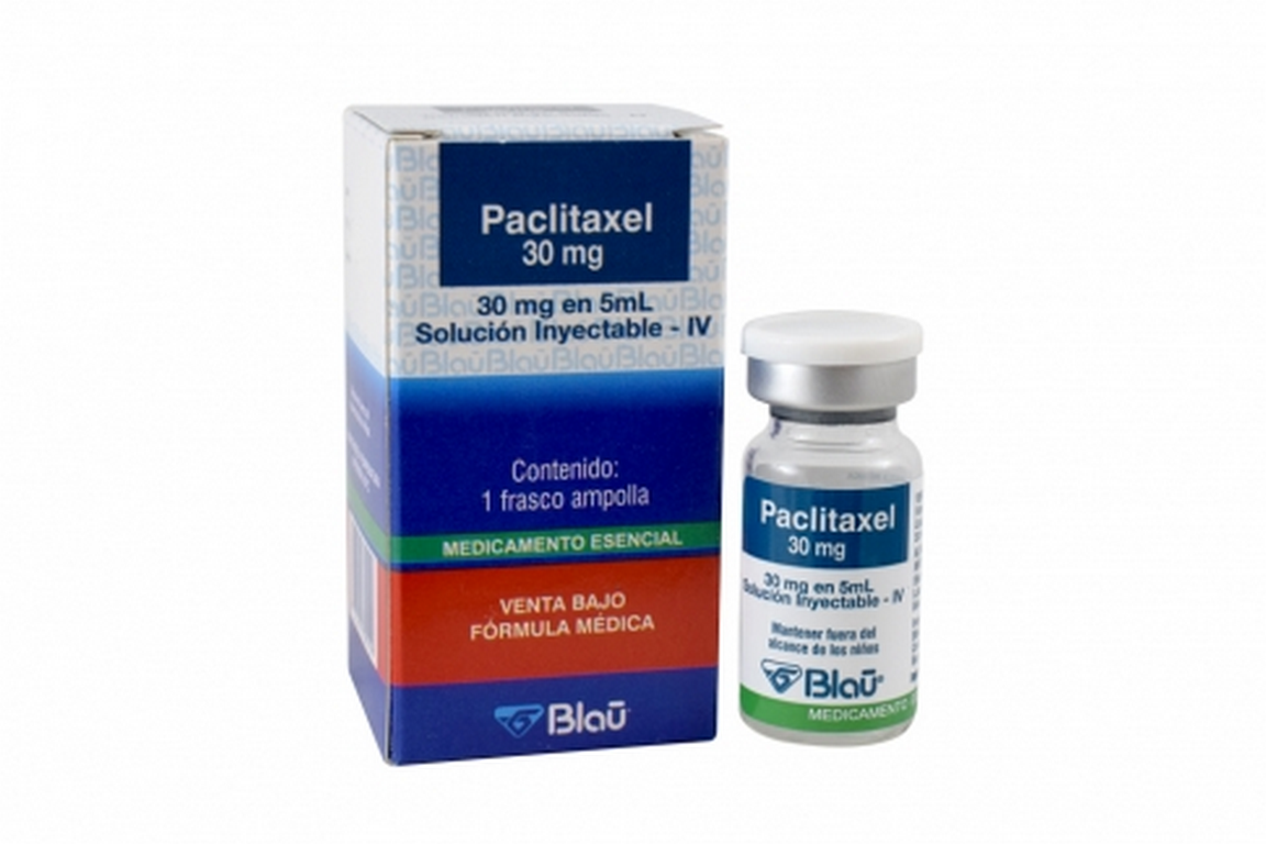Paclitaxel 30 Mg Solución Inyectable Caja 1 Frasco Ampolla 5 - Rappi