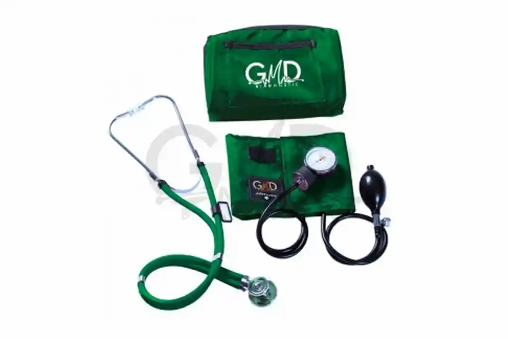 Rappaport Kit De Tensiómetro Y Fonendoscopio Estuche - Verde