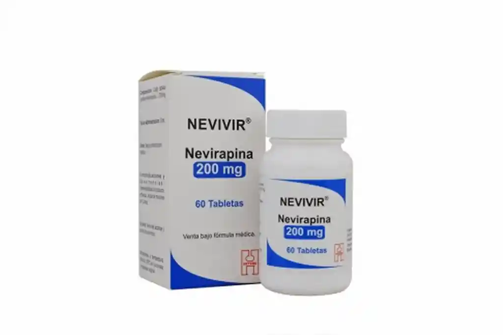 Nevivir 200 Mg Frasco Con 60 Tabletas Rx4