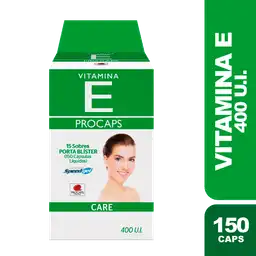 Procaps Vitaminas Y Suplementos Vitamina E (400 Ui)