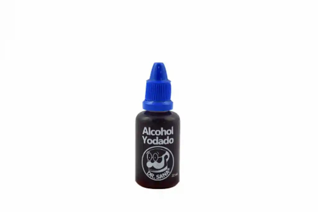 Alcohol Yodado Frasco Con 22 Ml