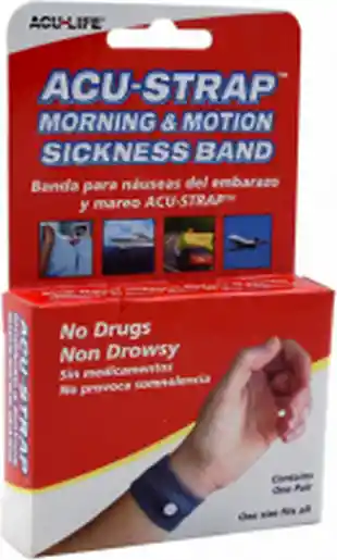 Acu Life Manilla -Strap Presión Antimareos Caja Con 1 Unidad