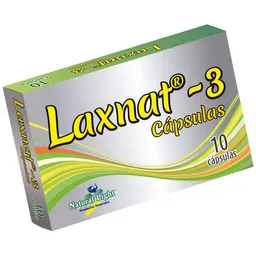 Laxnat-3 Laxante en Cápsulas