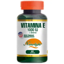 Vitamina E 1000 IU mas Selenio 60ea