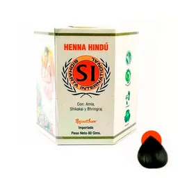Henna Hindu Sidharta Tinte Color Negro