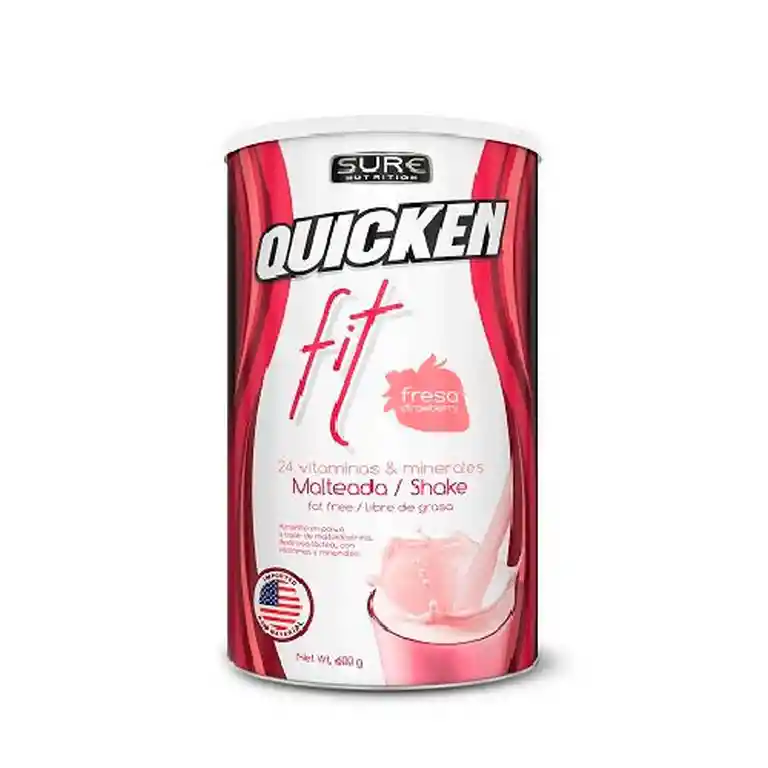 Quicken Fit 600 g Fresa