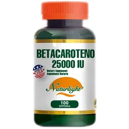 Naturlight Betacaroteno 25000 IU