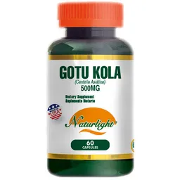 Gotu Kola (500 mg) Suplemento Dietario en Cápsulas