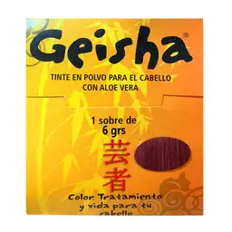 Tinte Vino Tinto Luminoso Geisha Sobre