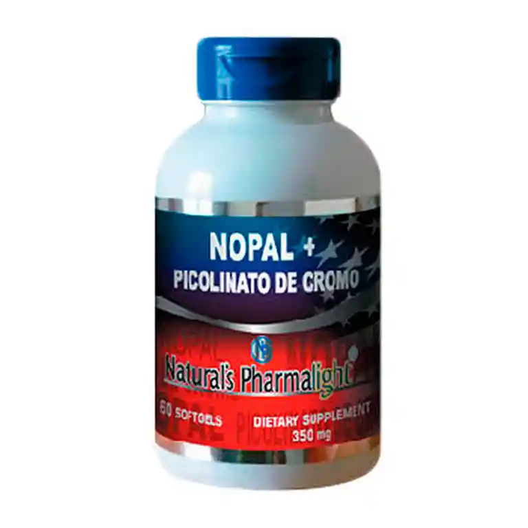 Nopal mas Piclinato de Cromo 350 mg