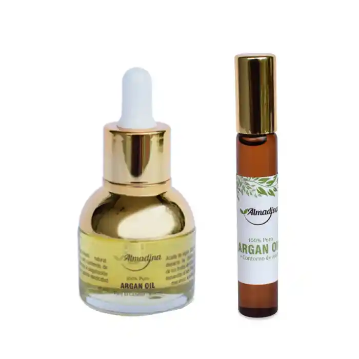 Aceite de Argan Gotero y Roll On 2 U