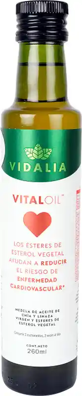 Aceite Vital Oil De Chia Y Linaza Virgen 260 Ml