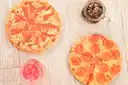 2 Pizzas Medianas 1 Gaseosa