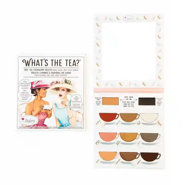 The Balm Paleta De Sombras Whats The Tea Hot Tea?